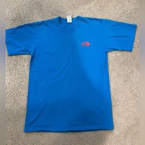 THE NORTH FACE Vibrant Blue Red Box T-shirt